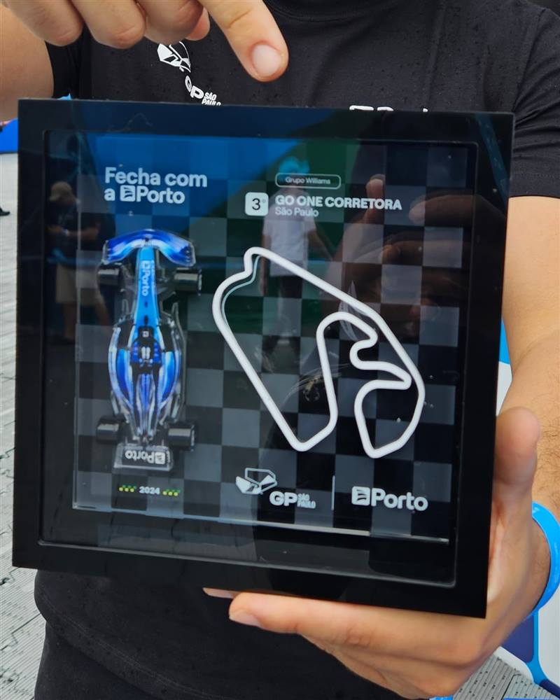 Troféu do GP São Paulo Porto: 3º lugar do Grupo Williams