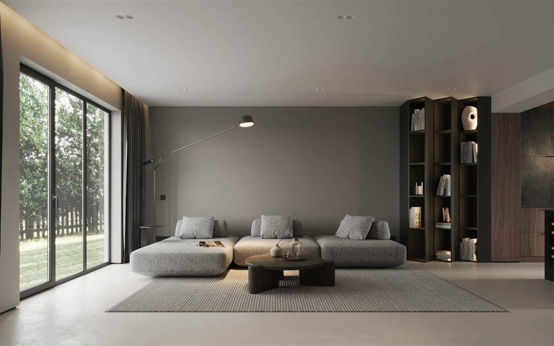 Casa moderna com piscina